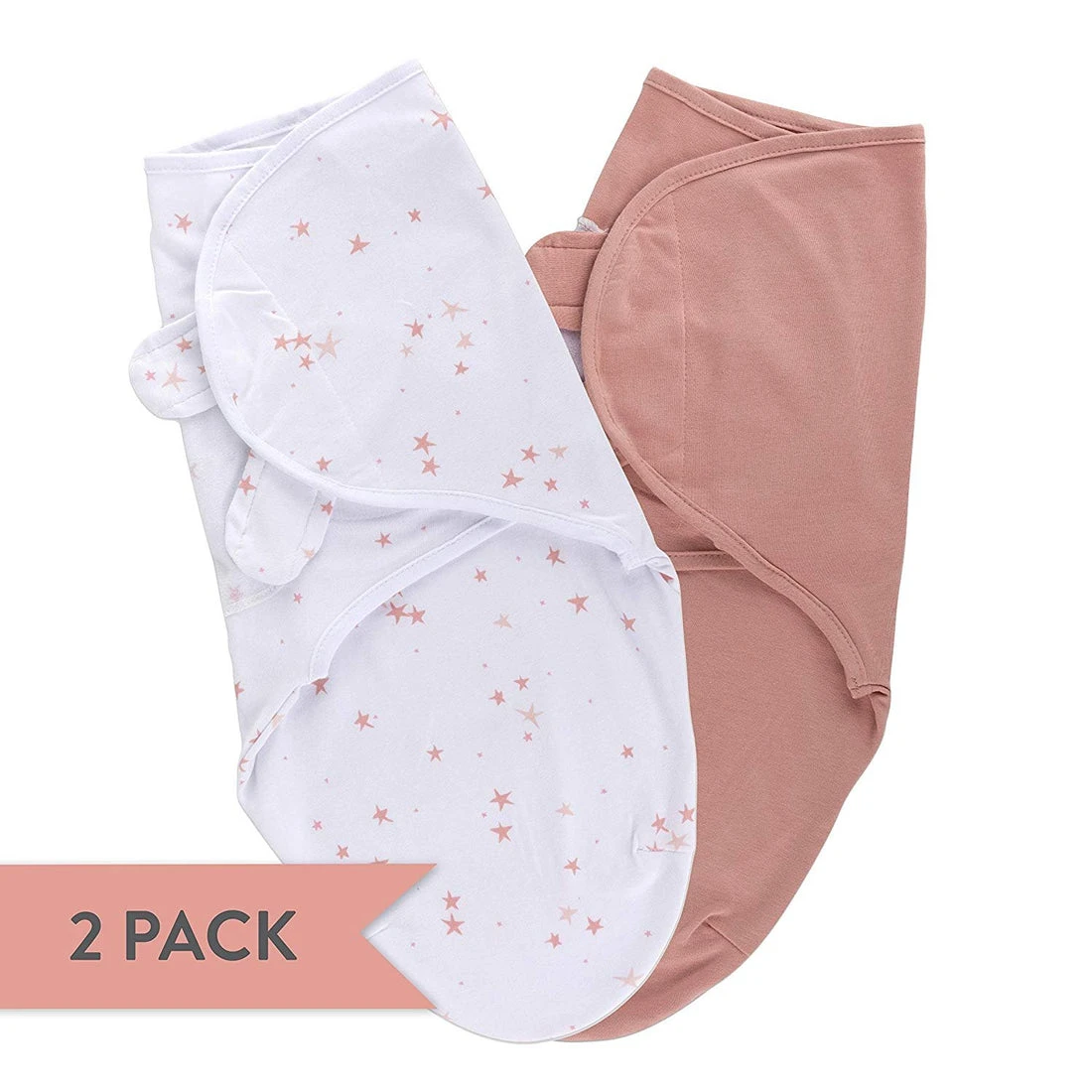 Ely's & Co. Adjustable Swaddle Blanket - 2 Pack 1 Ely's & Co. Adjustable Swaddle Blanket - 2 Pack