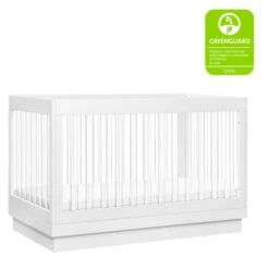 Babyletto Harlow Acrylic 3-in-1 Convertible Crib With Toddler Bed Conversion Kit -Megababies USA fyyykij2udnn0w921svr 720x f493aa6e a184 4dde b2ca 50951619b290
