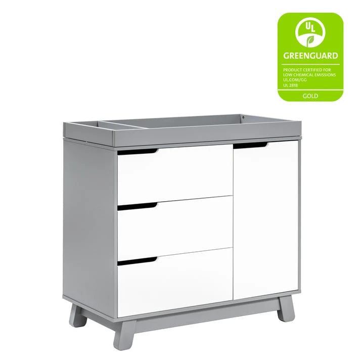 Babyletto Hudson 3-Drawer Changer Dresser With Removable Changing Tray 3 Babyletto Hudson 3-Drawer Changer Dresser With Removable Changing Tray - Image 3