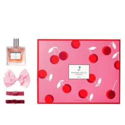 Jacadi Paris Mademoiselle Petite Cerise Eau De Toilette Gift Set + Hair Clips -Megababies USA jc16