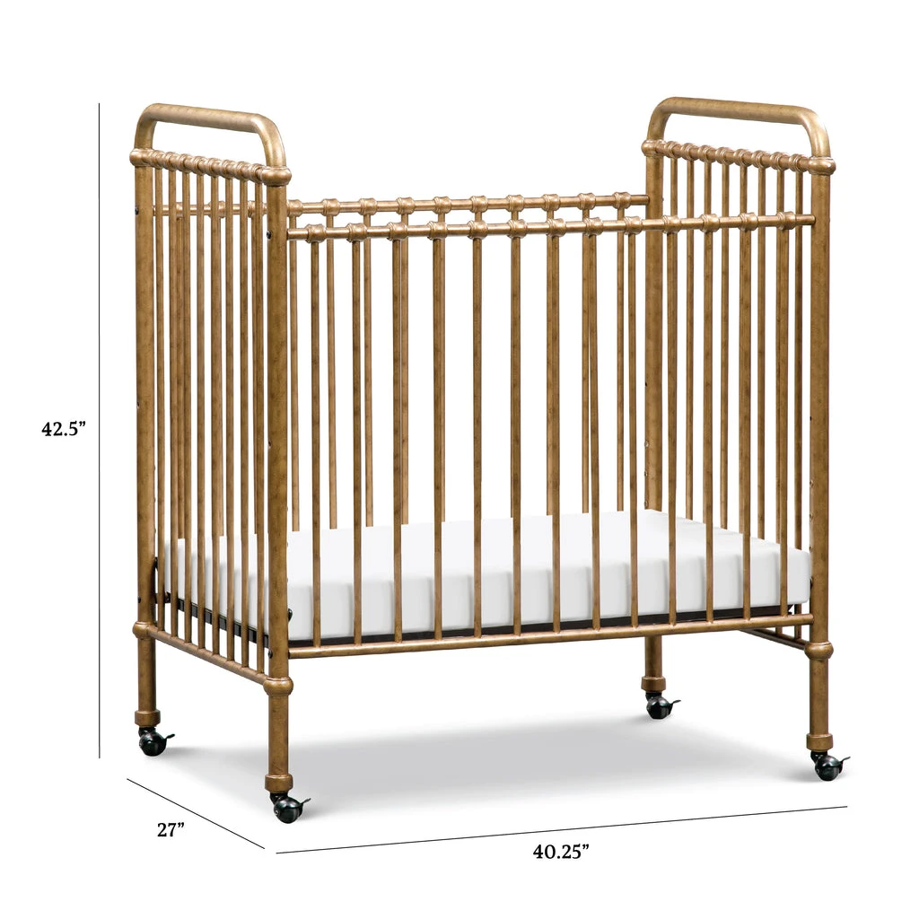 Million Dollar Baby Abigail 3-in-1 Convertible Mini Crib 9 Million Dollar Baby Abigail 3-in-1 Convertible Mini Crib - Image 9