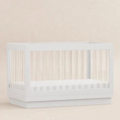 Babyletto Harlow Acrylic 3-in-1 Convertible Crib With Toddler Bed Conversion Kit -Megababies USA lwjhnfwnqundsm3efyhc 720x 76d472cd 5a68 4273 96f5 635583e50ce1