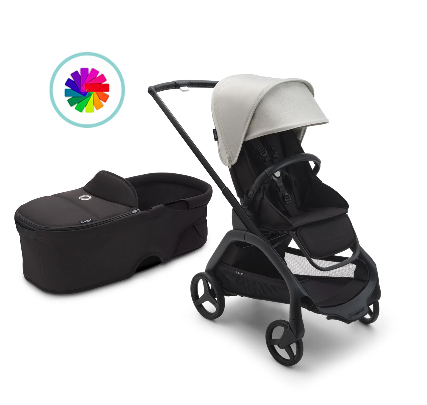 Bugaboo Dragonfly Complete Stroller With Bassinet - Customize Your Own 1 Bugaboo Dragonfly Complete Stroller With Bassinet - Customize Your Own