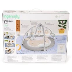 Ingenuity Sheppy's Spot Plush Activity Gym -Megababies USA mat10