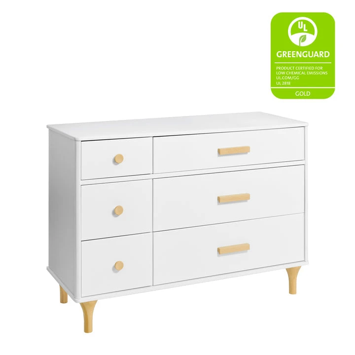 Babyletto Lolly 6-Drawer Assembled Double Dresser 4 Babyletto Lolly 6-Drawer Assembled Double Dresser - Image 4