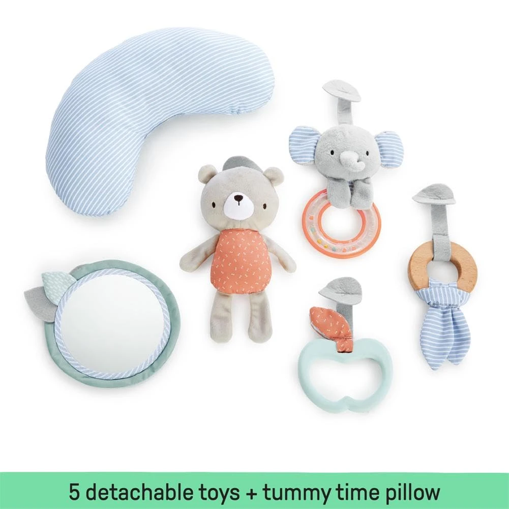 Ingenuity Cozy Spot Reversible Duvet Activity Gym Play Mat 5 Ingenuity Cozy Spot Reversible Duvet Activity Gym Play Mat - Image 5