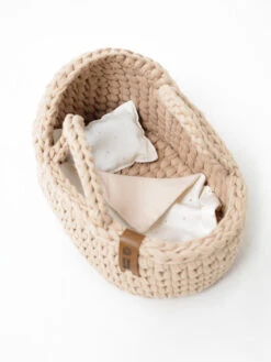 Anzy Home Mini Doll Cradle Round Hood With Stand -Megababies USA micro round beige 6 720x 59d08a44 3836 4342 847c d98e4bd731a4