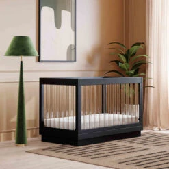 Babyletto Harlow Acrylic 3-in-1 Convertible Crib With Toddler Bed Conversion Kit -Megababies USA miv706c4ekwj9xoh5bsq 720x 949231be 9fcd 4582 adaf 6c7ebe937010