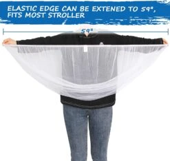 Swabies Portable Crib And Pack N Play Mosquito Net -Megababies USA net3