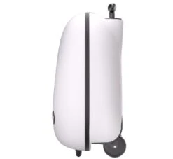 Mima OVI Kids Trolley Suitcase 12 Mima OVI Kids Trolley Suitcase -Megababies USA ovi white side view