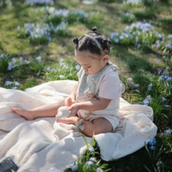 Mushie Knitted Ribbed Baby Blanket 18 Mushie Knitted Ribbed Baby Blanket -Megababies USA park shoot 18