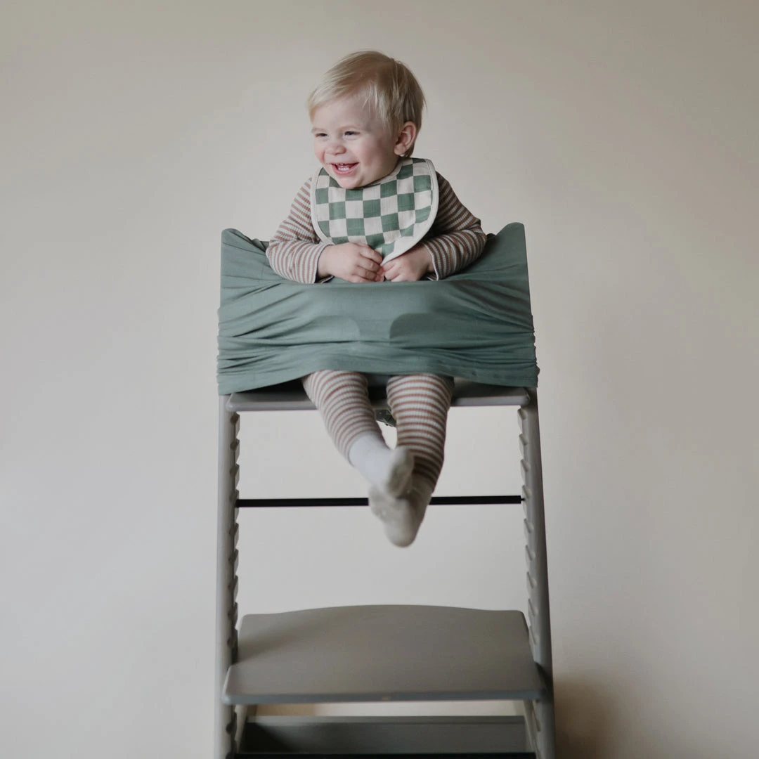 Mushie Muslin Baby Bib 2-Pack 8 Mushie Muslin Baby Bib 2-Pack - Image 8