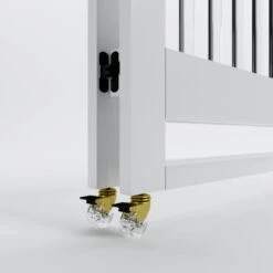 Melo Caress Mini Portable Crib 2.0 14 Melo Caress Mini Portable Crib 2.0 -Megababies USA purewhite.acrylic.golddetails 1