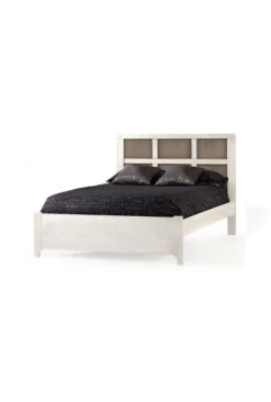 Natart Rustico Moderno Double Bed 54" With Low Profile Footboard & Rails
