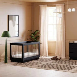 Babyletto Harlow Acrylic 3-in-1 Convertible Crib With Toddler Bed Conversion Kit -Megababies USA s0yilfrevegne4mokh6x 720x 65c8ddb5 2e57 474c b20b a27af42ddac1