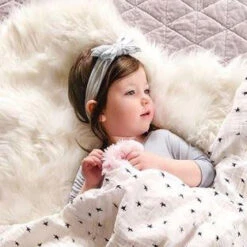 Ely's & Co. Jersey Cotton Bow Headband -Megababies USA sara t reed