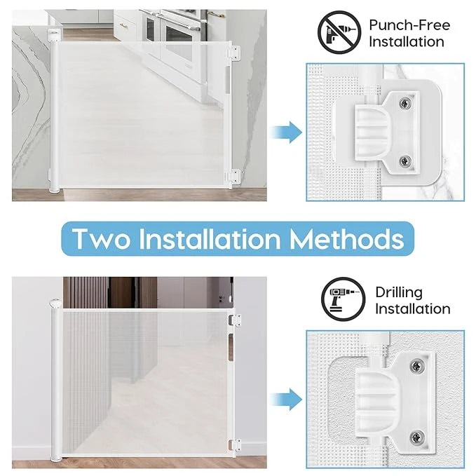 Swabies Retractable Baby Gate 4 Swabies Retractable Baby Gate - Image 4
