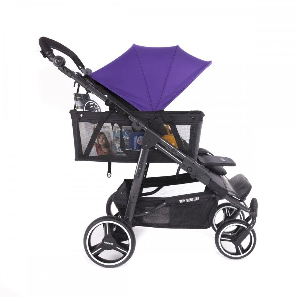 Baby Monsters Shopping Basket Shop&Go For Easy Twin Stroller 3 Baby Monsters Shopping Basket Shop&Go For Easy Twin Stroller - Image 3