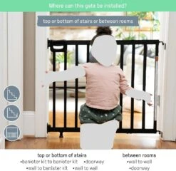 Summer Infant Deluxe Stairway Simple To Secure Wood Gate 9 Summer Infant Deluxe Stairway Simple To Secure Wood Gate -Megababies USA si4