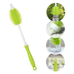 Innobaby Cleanin' SMART 2-In-1 Silicone Bottle Brush 7 Innobaby Cleanin' SMART 2-In-1 Silicone Bottle Brush -Megababies USA sil bru101 sku 6 11889.1615575894