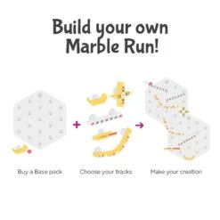 Oribel VertiPlay STEM Marble Run - Build Your Own