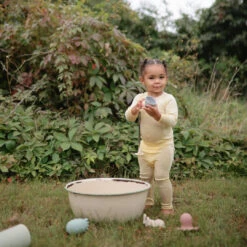 Mushie Sealife Mold Free Bath Play Set -Megababies USA smiley girl 57