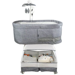 TruBliss Sweetli Deluxe Bassinet 10 TruBliss Sweetli Deluxe Bassinet -Megababies USA sweetli stonewash 4