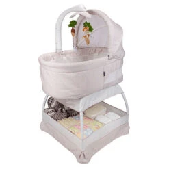 TruBliss Sweetli Calm Bassinet 13 TruBliss Sweetli Calm Bassinet -Megababies USA sweetli wheat melange 11