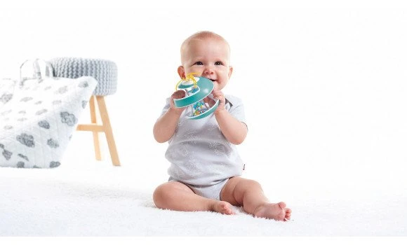 Tiny Love Inspiral Turquoise Rain Stick 3 Tiny Love Inspiral Turquoise Rain Stick - Image 3