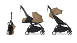 Stokke BABYZEN YOYO² Compact Travel Stroller Complete Bundle With 0+ Newborn Pack -Megababies USA toffe