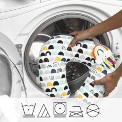 Boppy Tummy Time Prop -Megababies USA tummytime bwrainbow washing blu 3000x bb3de608 9cd8 49c6 95ae da9050d7b970