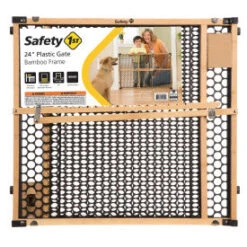 Safety 1st Safety 1ˢᵗ Bamboo Doorway Gate -Megababies USA v0pi0xfstswej60np7hl