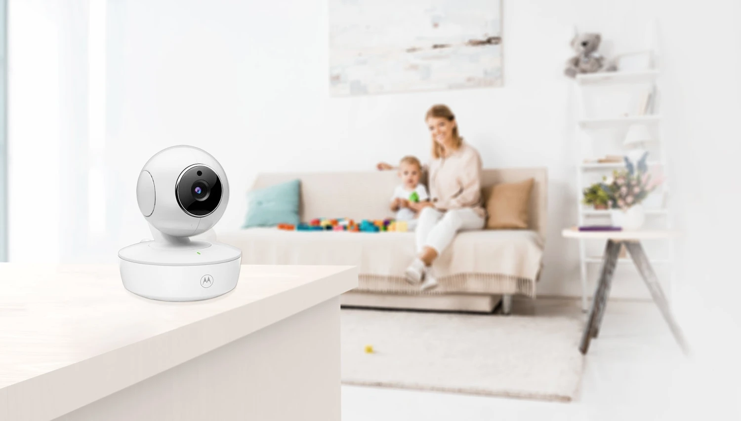 Motorola Nursery VM36XL 5.0” Portable Video Baby Monitor 5 Motorola Nursery VM36XL 5.0” Portable Video Baby Monitor - Image 5