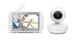 Motorola Nursery VM36XL 5.0” Portable Video Baby Monitor