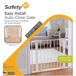 Safety 1st Safety 1ˢᵗ Easy Install Auto-Close Gate -Megababies USA vum0a0sckpjdlnxsrctz