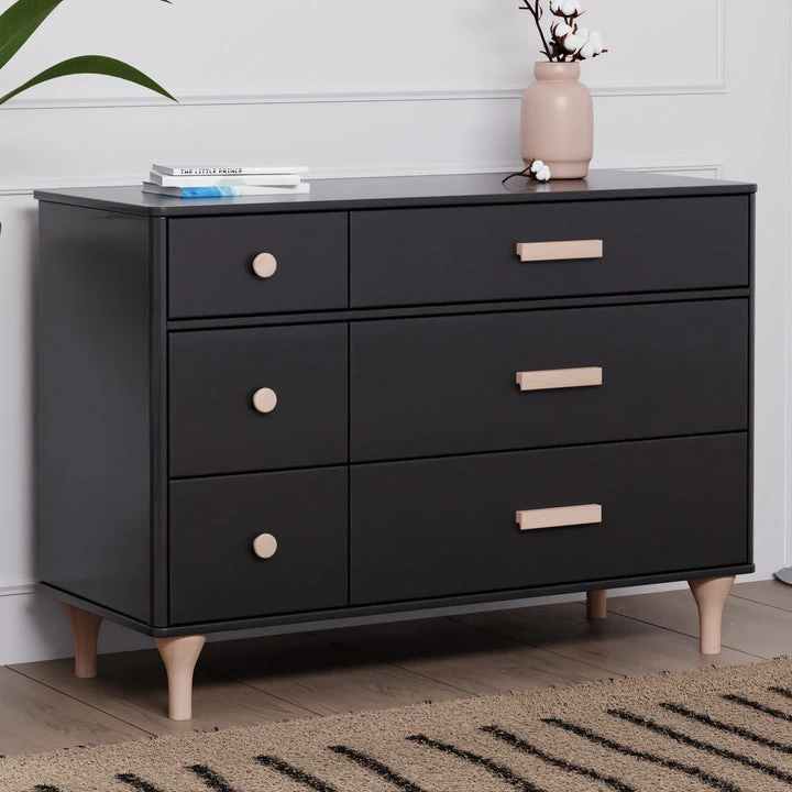 Babyletto Lolly 6-Drawer Assembled Double Dresser 13 Babyletto Lolly 6-Drawer Assembled Double Dresser - Image 13
