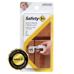 Safety 1st Safety 1ˢᵗ Secure Mount Home Safety Cabinet Lock - 2 Pack
