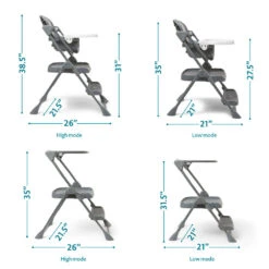 The First Years Happy Heights High Chair & Toddler Tower -Megababies USA yo0re85kiutroitokuwa 18244.1732366246