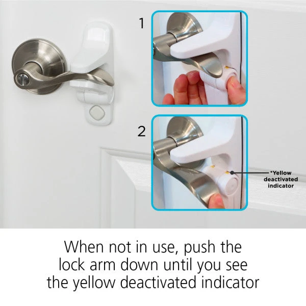 Safety 1st Safety 1ˢᵗ OutSmart Lever Handle Lock 6 Safety 1st Safety 1ˢᵗ OutSmart Lever Handle Lock - Image 6